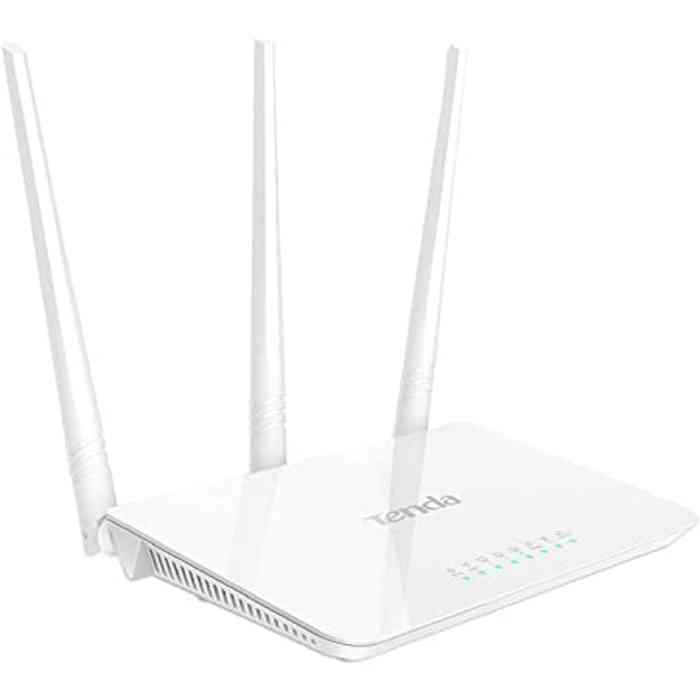 Tenda F3 300Mbps Wireless Router with 3 External Antennas